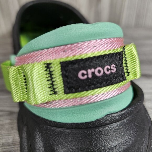 Crocs Echo Clog Shoes Spring Break Edition Black/Multicolored - Men\'s Size13 NEW main image 15